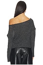 view 4 of 5 Margaux Knit Top in Charcoal