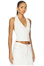 view 2 of 4 Heartbreak Halter Top in Porcelain