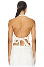 view 3 of 4 Heartbreak Halter Top in Porcelain