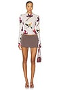 view 4 of 4 Hamptons Long Sleeve Top in Porcelain Floral