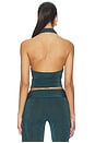 view 3 of 4 Heritage Halter Top in Forest