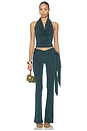 view 4 of 4 Heritage Halter Top in Forest