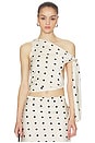 view 1 of 5 Revival Cami Top in Cream Polka