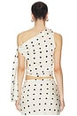 view 4 of 5 Revival Cami Top in Cream Polka