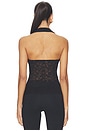view 3 of 4 Palisades Halter Top in Noir
