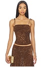 view 1 of 4 Humphrey Cami Top in Chocolate
