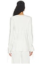 view 3 of 4 Veil Long Sleeve Top in Porcelain