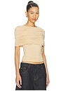 view 2 of 4 Bella Vita Top in Almond