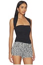 view 2 of 4 Amore Halter Top in Noir