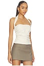 view 2 of 4 Amore Halter Top in Sand