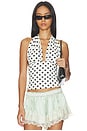 view 1 of 4 Safari Halter Top in Moonlight Polka