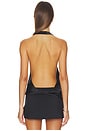 view 3 of 4 ESME HALTER 탑 in Noir