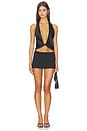 view 4 of 4 ESME HALTER 탑 in Noir