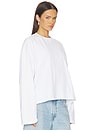view 2 of 4 Bloom Long Sleeve Top in Porcelain