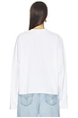 view 3 of 4 Bloom Long Sleeve Top in Porcelain