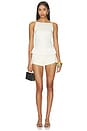 view 4 of 4 Camille Backless Top in Ivory