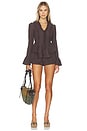 view 4 of 4 Odette Long Sleeve Top in Brown
