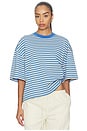 view 1 of 4 T-SHIRT BLOOM SHORT SLEEVE in Mickey Blue Stripe