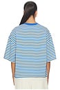 view 3 of 4 T-SHIRT BLOOM SHORT SLEEVE in Mickey Blue Stripe