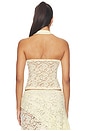 view 3 of 5 Palisades Halter Top in Lemontini