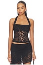 view 1 of 5 Palisades Halter Top in Noir