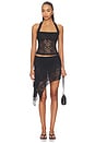 view 4 of 5 Palisades Halter Top in Noir