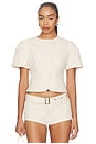 view 1 of 4 Femme Blouse in Beige