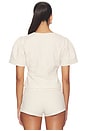 view 3 of 4 Femme Blouse in Beige