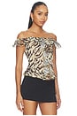 view 2 of 4 Timeless Ruffle Top in Tiger