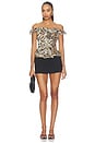 view 4 of 4 Timeless Ruffle Top in Tiger