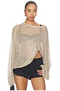 view 1 of 5 Bloom Long Sleeve Top in Gold