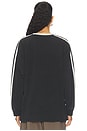 view 3 of 4 All Stars Long Sleeve Top in Washed Noir