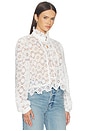 view 3 of 6 Overtime Blouse in Porcelain