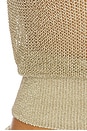 view 5 of 5 MATCHA KNIT  티셔츠 in Gold