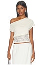 view 1 of 6 Etoile Off Shoulder Top in Cloud