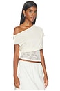 view 2 of 6 Etoile Off Shoulder Top in Cloud