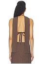 view 5 of 6 Play On Halter in Chocolate