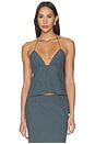 view 2 of 6 Play On Halter Top in Navy