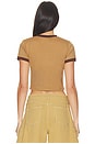 view 4 of 4 Kaia Tee in Camel