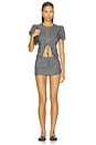 view 5 of 5 Bardot Top in Vintage Indigo