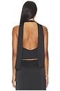 view 4 of 4 Front Row Halter Top in Noir