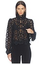 view 1 of 5 Overtime Blouse in Noir