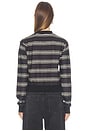 view 4 of 4 Jetset Long Sleeve Top in Noir Stripe