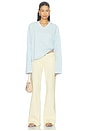 view 5 of 4 Bloom V Long Sleeve Top in Sky