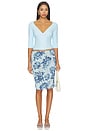 view 5 of 4 Merci Top in Candy Blue