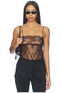 view 1 of 5 Barely There Cami in Noir