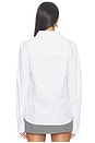 view 4 of 4 Hailey Button Up Shirt in Sugar