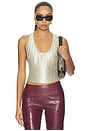 view 1 of 4 Bare Cami Top in Gold