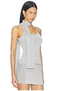 view 2 of 4 Dolce Tank Top in Silver