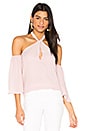 view 1 of 4 Forever Flirting Shoulder Top in Blush